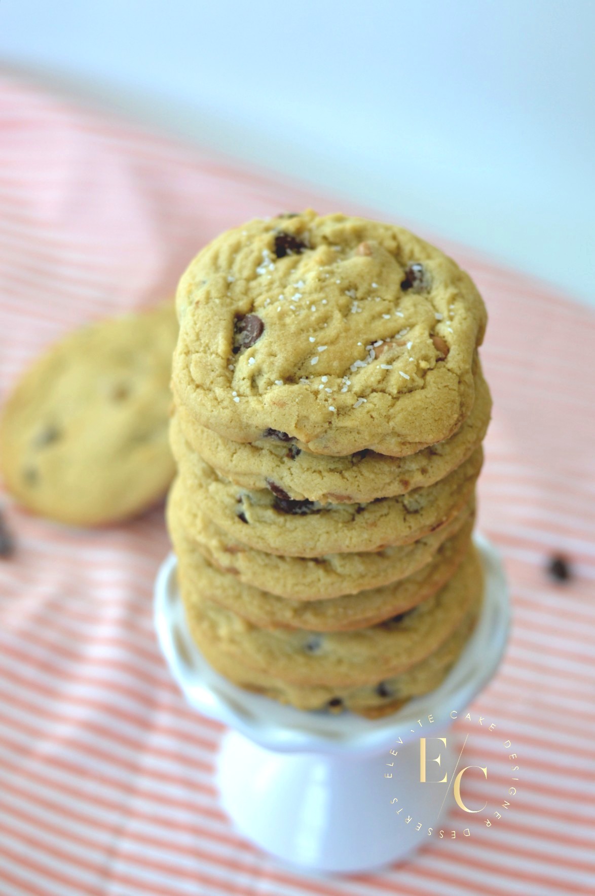 Bakery Style Chocolate Chip Cookies - Olivia Rose Cake Artistry