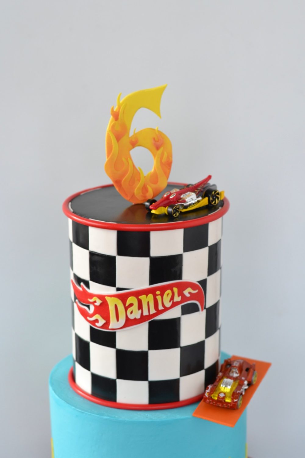 custom hot wheels birthday cake